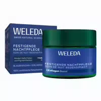 Weleda Blauer Enzian & Edelweiss Festigende Nachtpflege Nährt Intensiv & Mindert Tiefe Falten