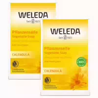 Weleda Calendula Pflanzenseife 2x100 g