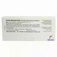 Weleda Carbo Betulae D 20 Ampullen 8x1 ml Ampullen