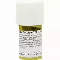 Weleda Carbo Betulae D 20 Trituration 20 g Trituration