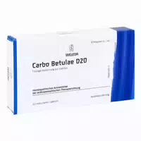 Weleda Carbo Betulae D 20 Ampullen 8x1 Ml Ampullen