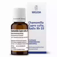 Chamomilla Cupro Culta, Radix Rh D3 Tropfen Bei Bauchkrämpfen, Unruhe Und Erregung