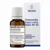 Chamomilla Cupro Culta Radix Rh D3 Dilution