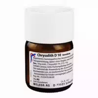 Weleda Chrysolith D 10 Trituration 50 G Trituration