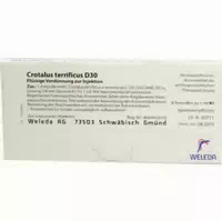 Crotalus Terrificus D 30 Ampullen 8x1 Ml
