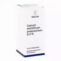Weleda Cuprum Metallicum Praep 0,4% Ölige Einreibung 40 G Einreibung