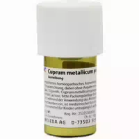 Weleda Cuprum Metallicum Praep D 20 Trituration 20 g Trituration