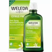 Weleda Deo Spray Citrus Fresh Zuverlässige, Natürliche Wirkung ohne Aluminiumsalze