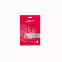 Weleda Exo Boost Glow Tuchmaske – für Strahlendere und Festere Haut in 15 Minuten