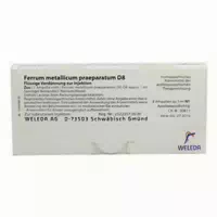 Ferrum Metallicum Praeparatum D8 Ampullen