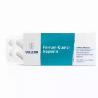 Weleda Ferrum Quarz Kapseln 20 st Hartkapseln