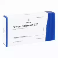 Weleda Ferrum Sidereum D 20 Ampullen 8x1 Ml Ampullen