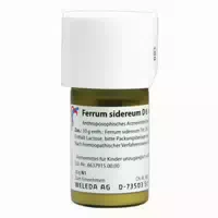 Weleda Ferrum Sidereum D 6 Trituration 20 G Trituration