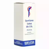 Weleda Gentiana Lutea Rh Presssaft 5% Dilution 20 ml Mischung