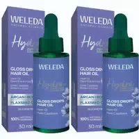 Weleda Hydra Shine Gloss Drops Haar Öl für Glanz und Geschmeidigkeit