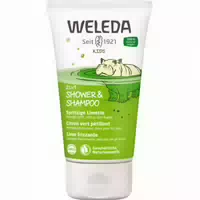 Weleda Kids 2in1 Shower & Shampoo Spritzige Limette 150 ml Duschgel