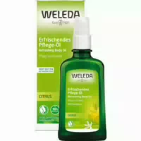 Weleda Körperöl Citrus Erfrischendes Pflegeöl Pflegt & Zieht Schnell Ein, Feuchtigkeitsspendend