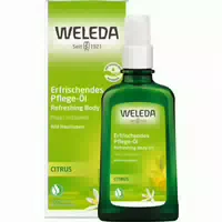Weleda Körperöl Citrus Erfrischendes Pflegeöl Pflegt & Zieht Schnell Ein, Feuchtigkeitsspendend