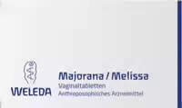 Weleda Majorona Melissa Vaginaltabletten 10 st Vaginaltabletten