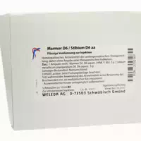 Weleda Marmor D 6 Stibium D 6 Aa Ampullen 5x10 Ml Ampullen