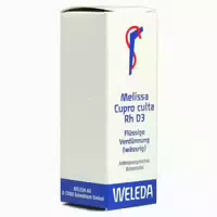 Weleda Melissa Cupro Culta Rh D3 20 ml Dilution