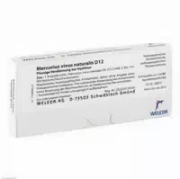 Mercurius Vivus Nat D 12 Ampullen