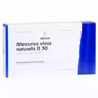 Mercurius Vivus Nat D 30 Ampullen