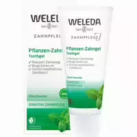 Weleda Pflanzen Zahngel Reinigt die Zähne Gründlich und Schonend für Empfindliche Zähne und Zahnfleisch