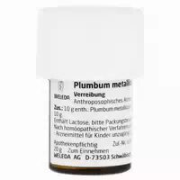 Plumbum Metallicum Präparat D 20 Trituration
