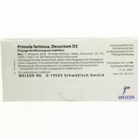 Weleda Primula Farinosa Decoctum D 3 Ampullen 8x1 Ml Ampullen