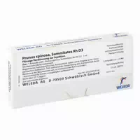 Weleda Prunus Spinosa Summitates Rh D 3 Ampullen 8x1 ml Ampullen