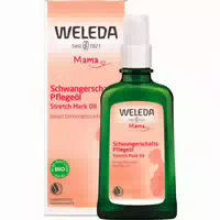 Weleda Schwangerschafts Pflegeöl Beugt Dehnungsstreifen vor & Verbessert die Elastizität der Haut