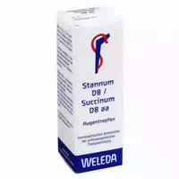 Weleda Stannum D 8 Succinum D 8 Aa Augentropfen 10 Ml Augentropfen
