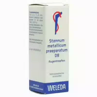 Weleda Stannum Metallicum Praeparatum D 8 Augentropfen 10 ml Augentropfen