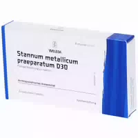 Weleda Stibium Metallicum Praeparatum D30 8 X 1 ml Ampullen