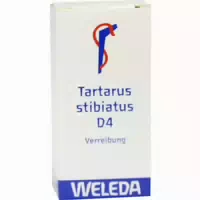 Weleda Tartarus Stibiatus D 4 Trituration 20 g Trituration