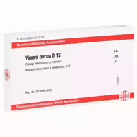 Vipera Berus D 12 Ampullen 8x1 Ml