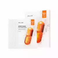 Wellage Hyper Toning Vita C Bubble Mask 5pcs