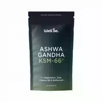 Ashwa Ashwagandha Ksm 66 mit Magnesium, Zink & Vitamin B6 60 Kapseln