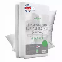 Welldora Kissen Milbenbezug Set