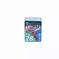 Wellion Lanzetten 28 G 0,37 Mm 25 St