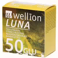 Wellion Luna Blutzuckerteststreifen 50 st Teststreifen