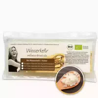 Wellness Drinks Bio Wasserkefir mit Lebenden Kefirkristallen