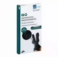 Provital Reisekniestrümpfe Größe 43 46 Schwarz