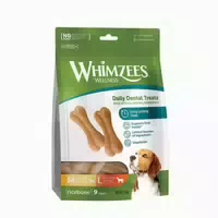Whimzees Dental Reisknochen 9 Stk 0,36 Kg