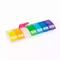 Wepa 1x7 Wochenbox Regenbogen Uv Schutz 1 st