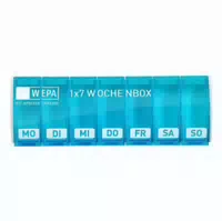 Wepa 1x7 Wochenbox Türkis Uv Schutz 1 St