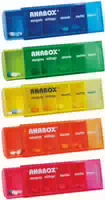 Anabox Tagesbox Farbig Sortiert 1 Stück