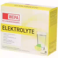 Wepa Elektrolyte Pulver Zitrone in Beuteln