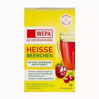Wepa Heiße Beerchen Vit C Zink Magnesium 10x10 G